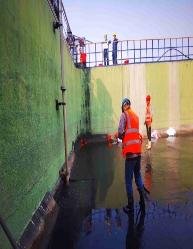 乌兰察布集水池清理